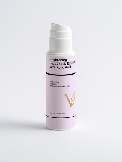 Brightening Face&Body Exfoliator with Kojic Acid